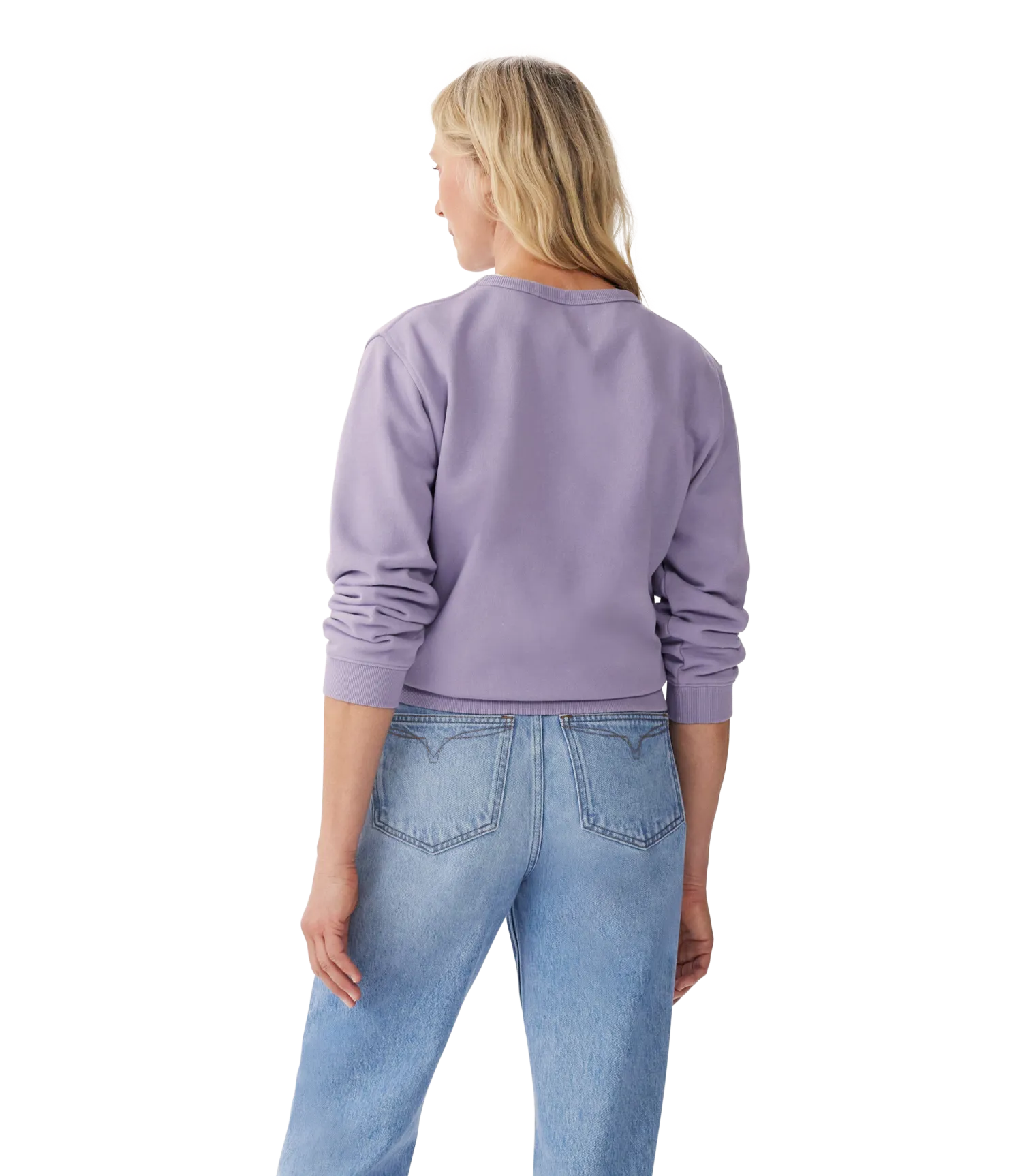 R.M.Williams Stencil Crewneck Sweatshirt - Lavender