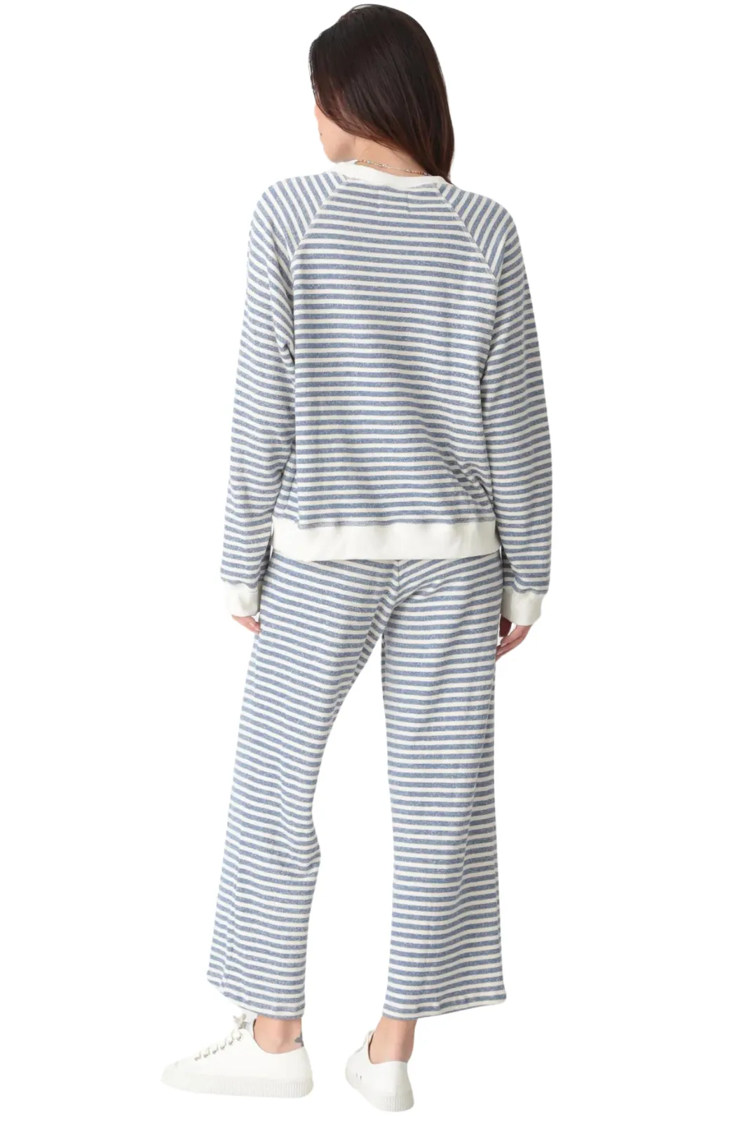 Ronan Pullover-Stripe , Ivory