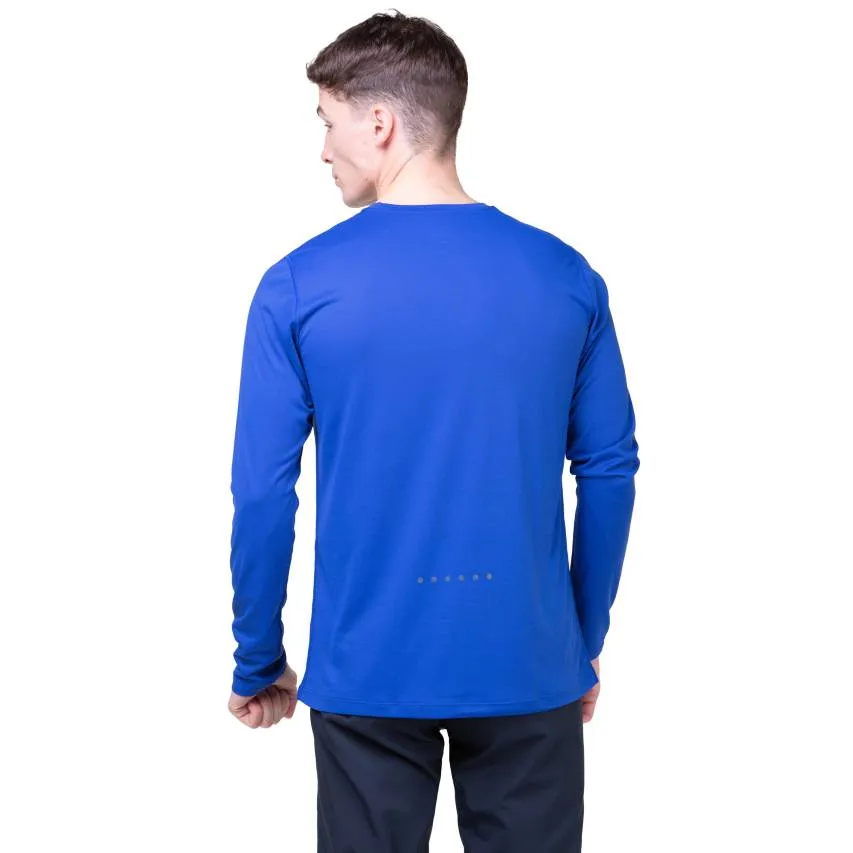 Ronhill Core Long Sleeve Tee (Mens) - Darkcobalt/Brightwhite