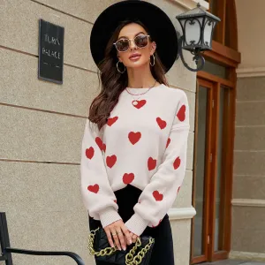 Round Neck Pullover Sweater