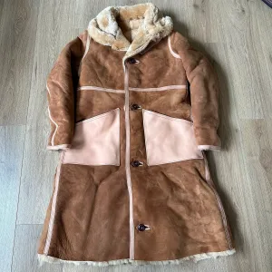 SB1084 Ladies Shearling coat size 42