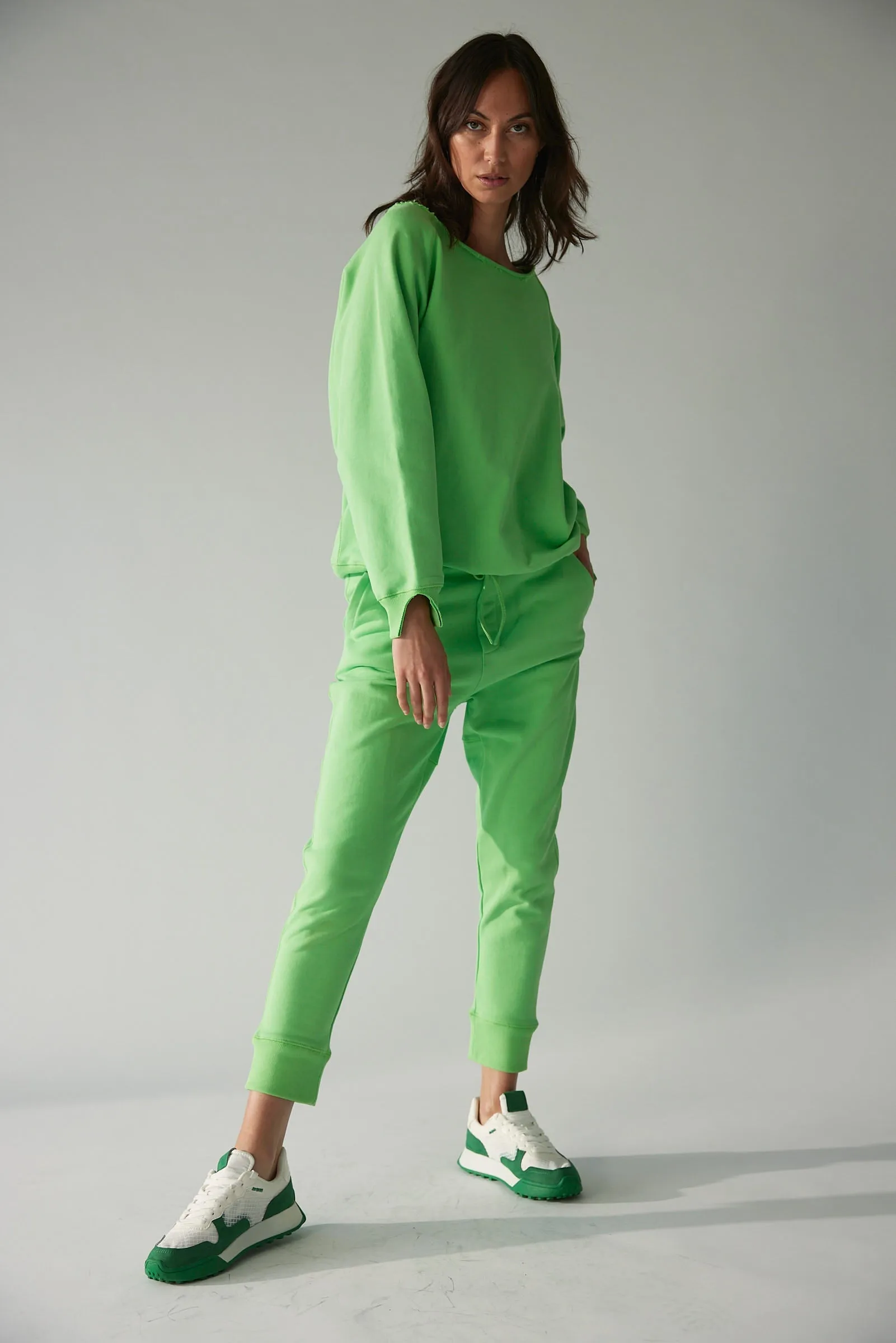 Shen Luxe Green Sweater