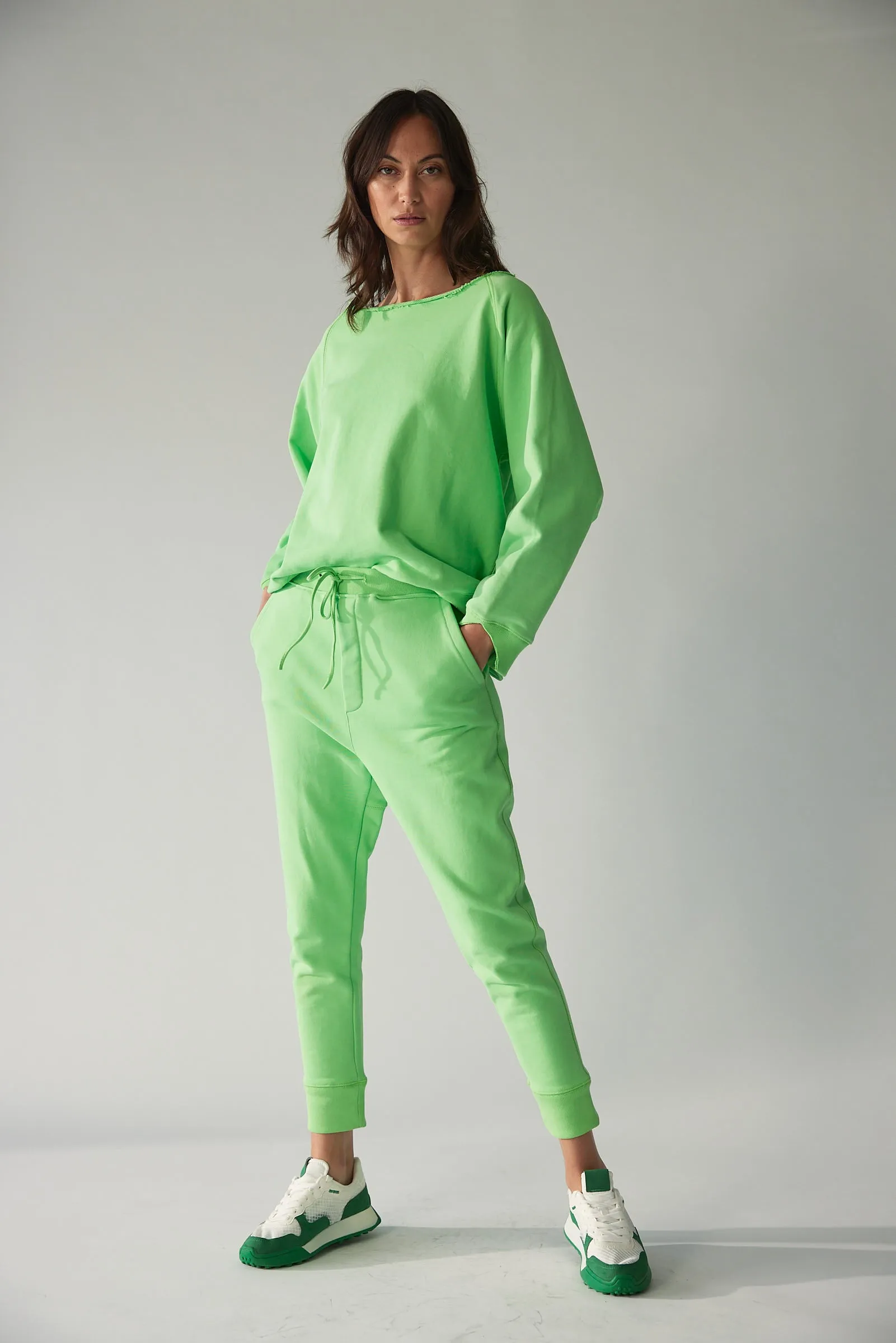 Shen Luxe Green Sweater