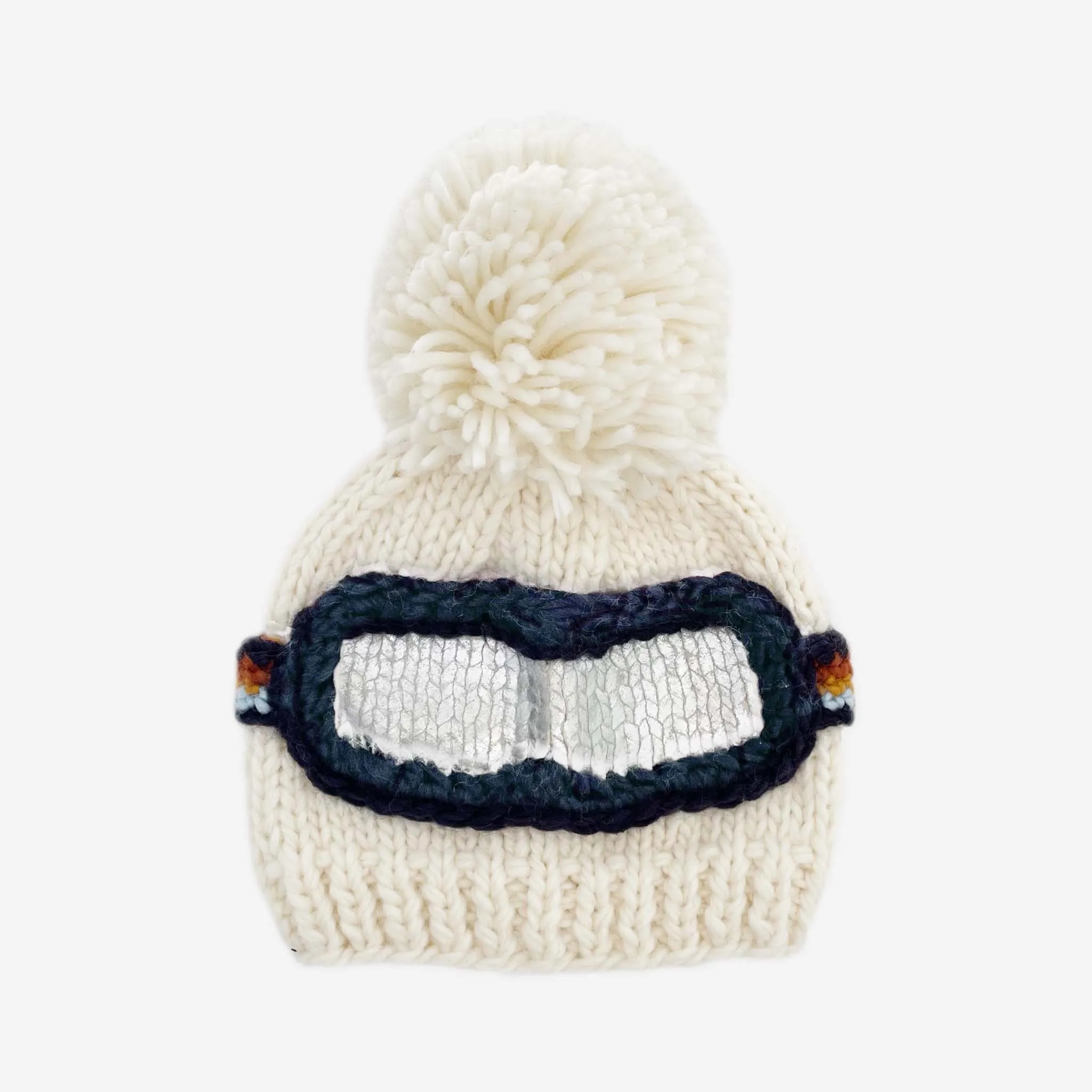 Ski Goggles Beanie, Retro