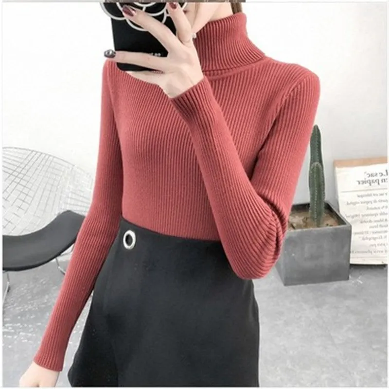 Slim Knitted Soft Warm Sweater