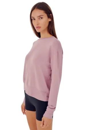 Sonja Fleece Sweatshirt, Blush