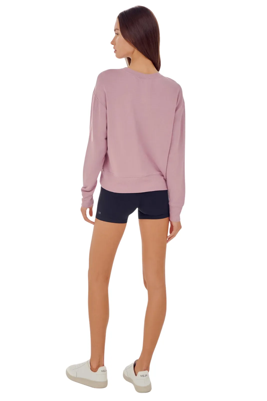 Sonja Fleece Sweatshirt, Blush