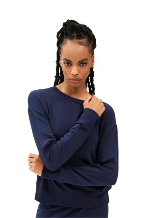 Sonja Fleece Sweatshirt Indigo