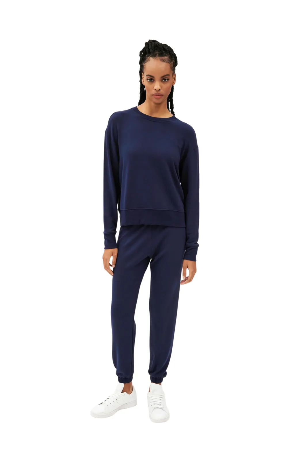 Sonja Fleece Sweatshirt Indigo