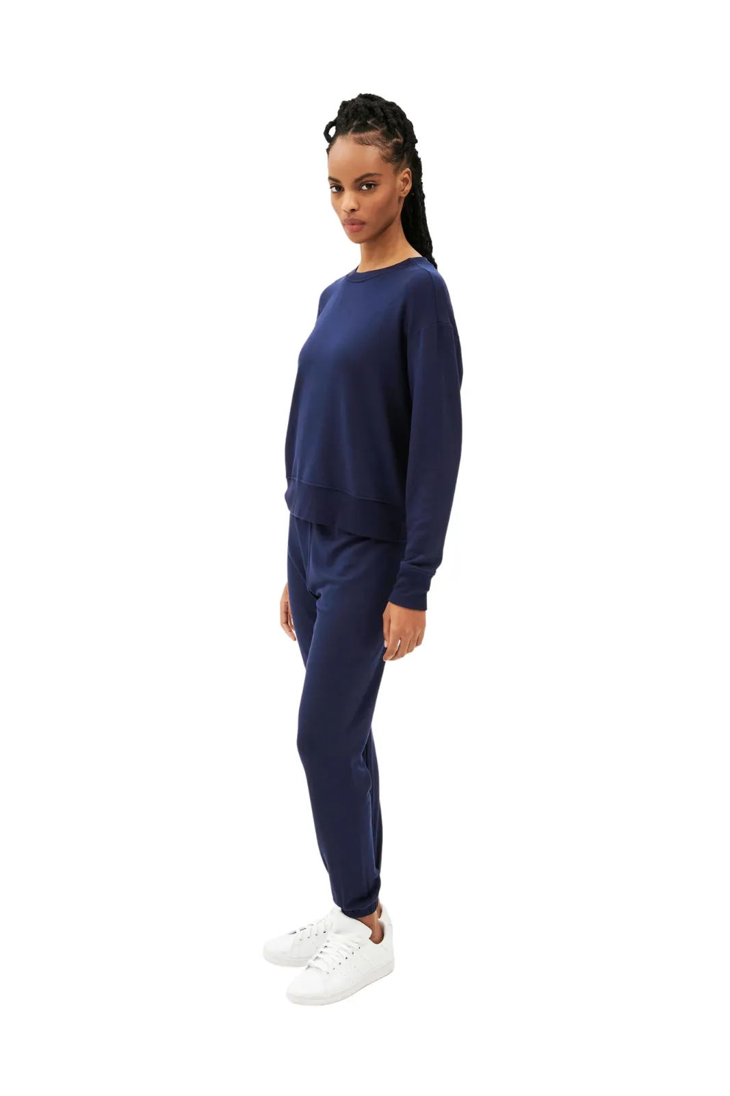 Sonja Fleece Sweatshirt Indigo