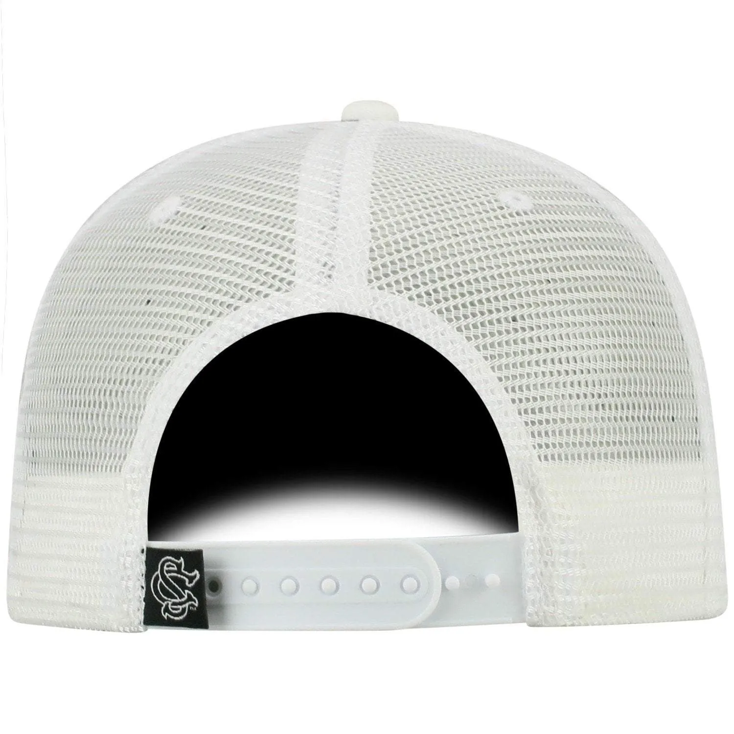 South Carolina Gamecocks TOW White "36th Ave" Mesh Adj. Snapback Hat Cap