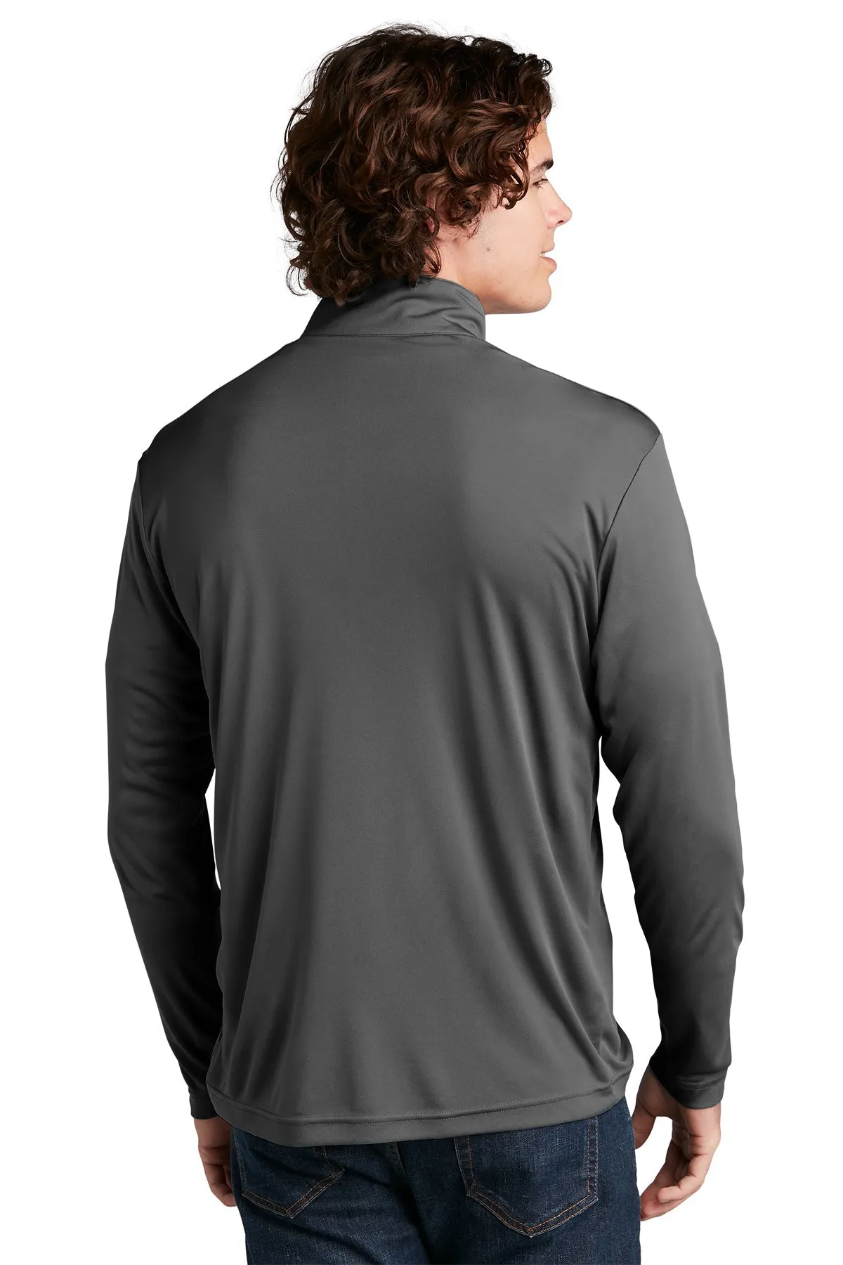 Sport-Tek PosiCharge Competitor Customized 1/4-Zip Pullovers, Iron Grey