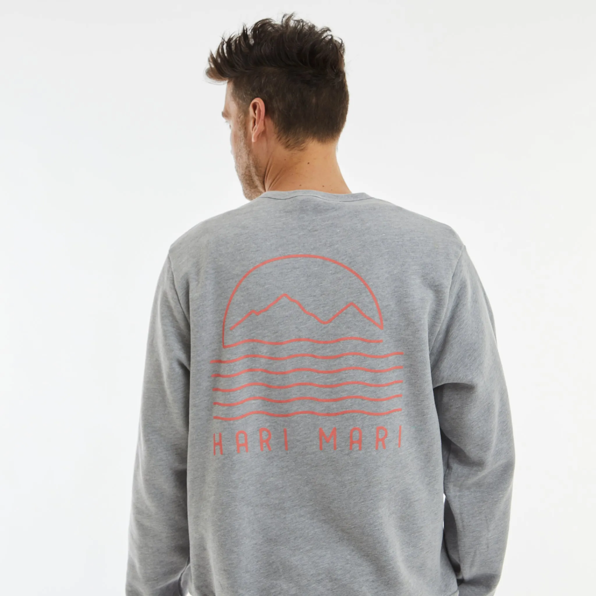 Sun & Sea PowderFleece | Heather Gray/Pink