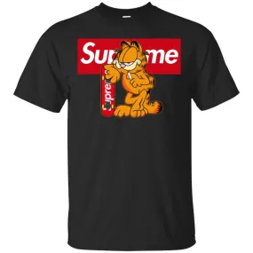 Supreme Tiger T-shirt Men Cotton T-Shirt