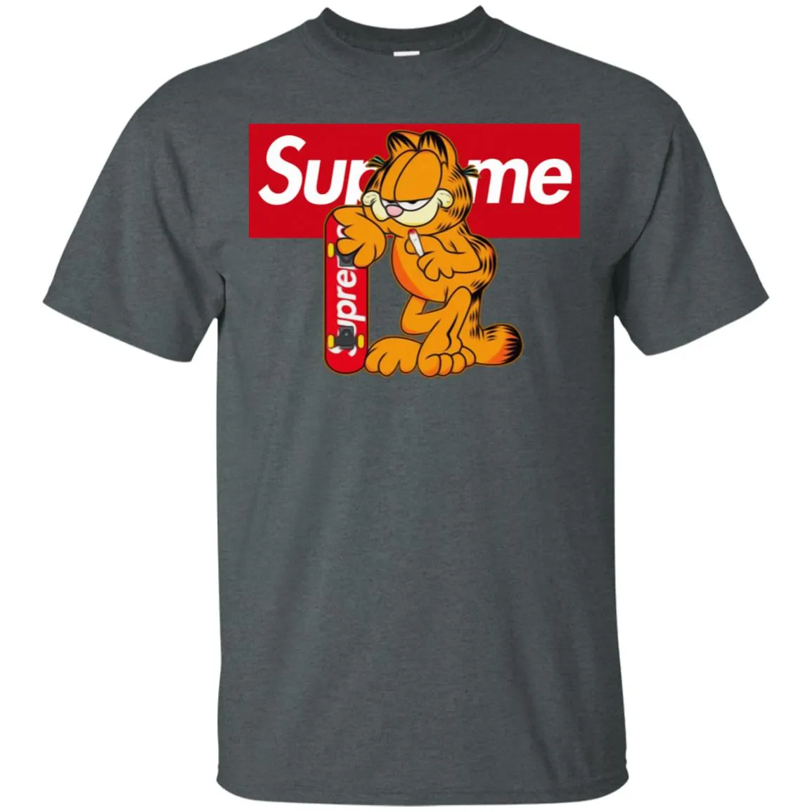 Supreme Tiger T-shirt Men Cotton T-Shirt