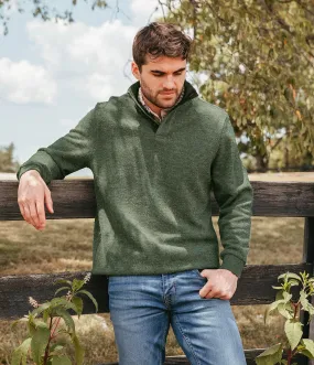 Sweater Fleece Elevated Pullover - Cedar