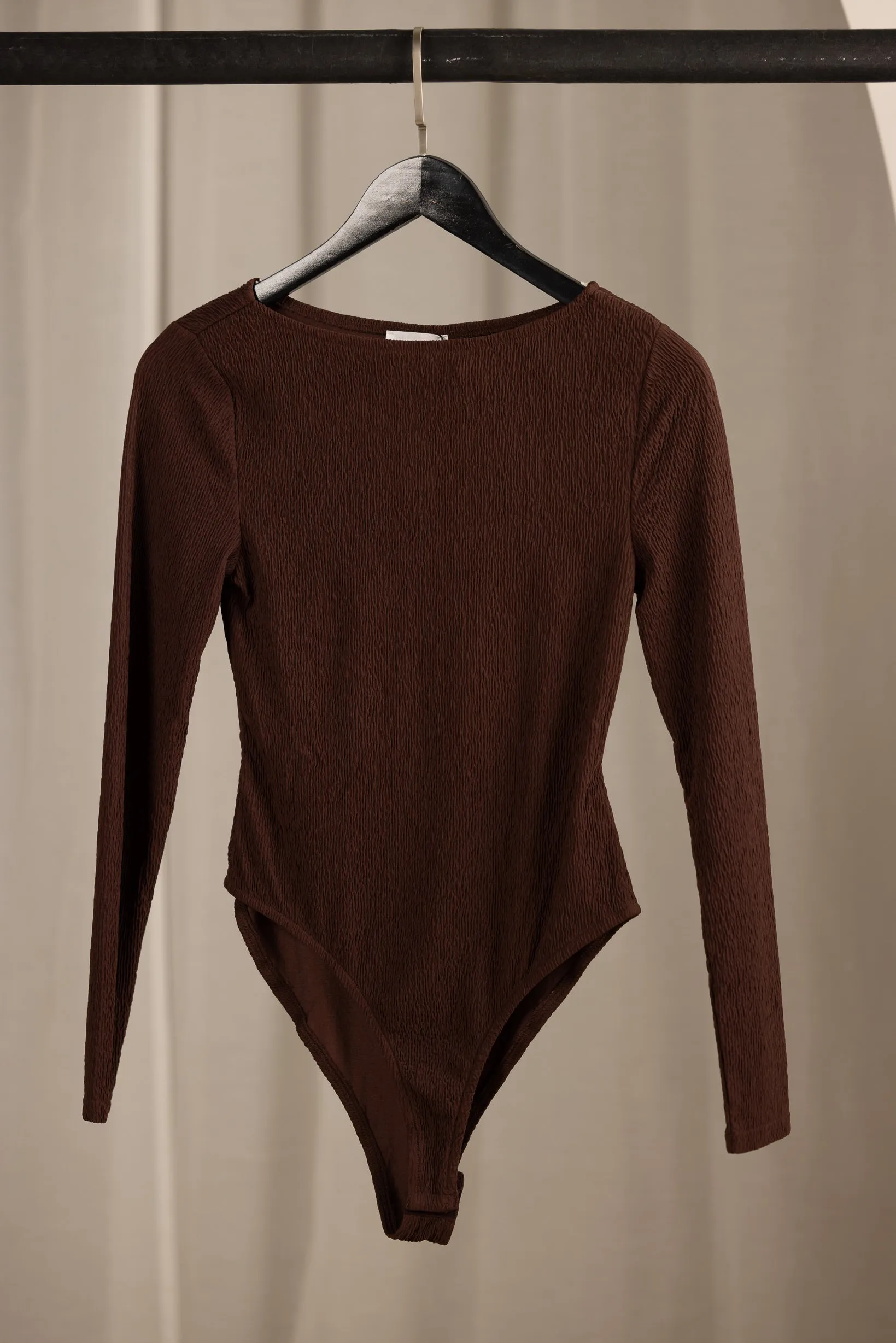 Textured Jersey Bodysuit