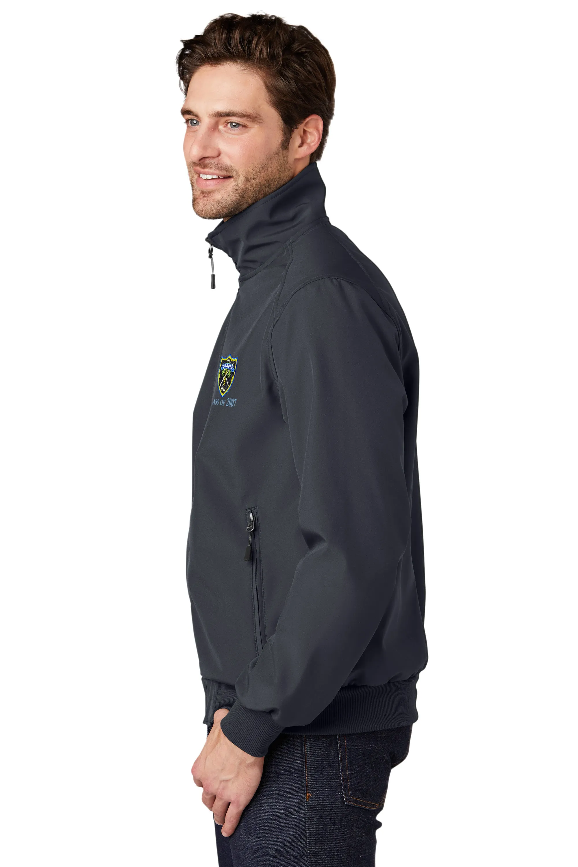 The Citadel Shield Class of 2007 Soft Shell Bomber Jacket