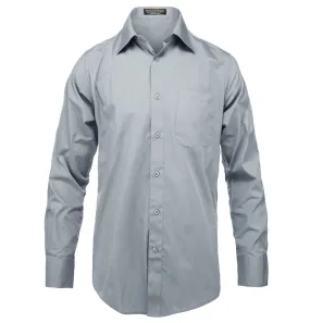 The Essential Solid Lite Grey Men's Shirt