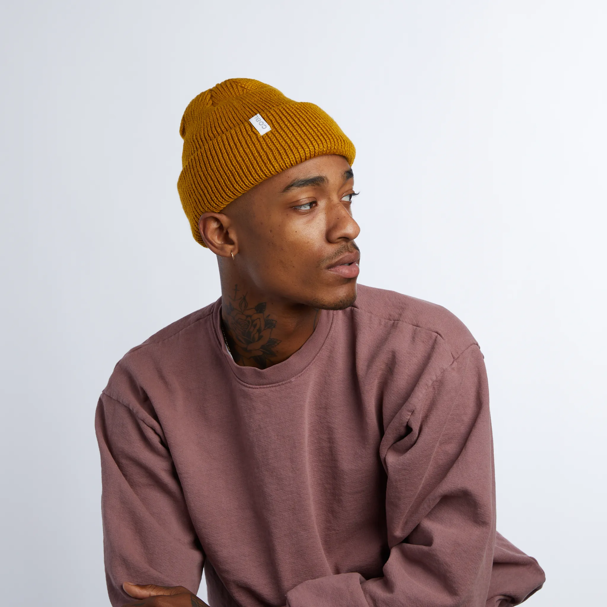 The Frena Thick Knit Cuff Beanie