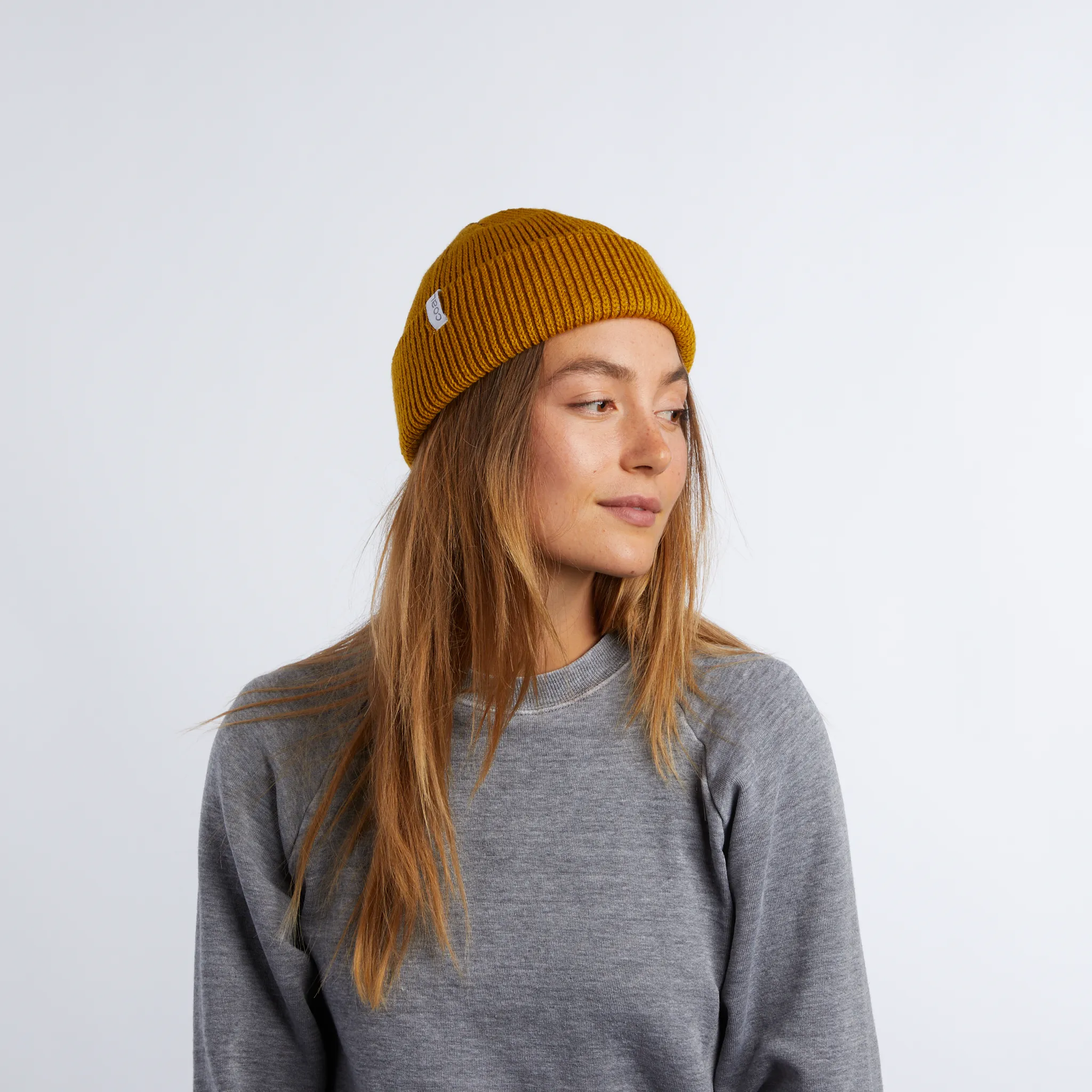 The Frena Thick Knit Cuff Beanie