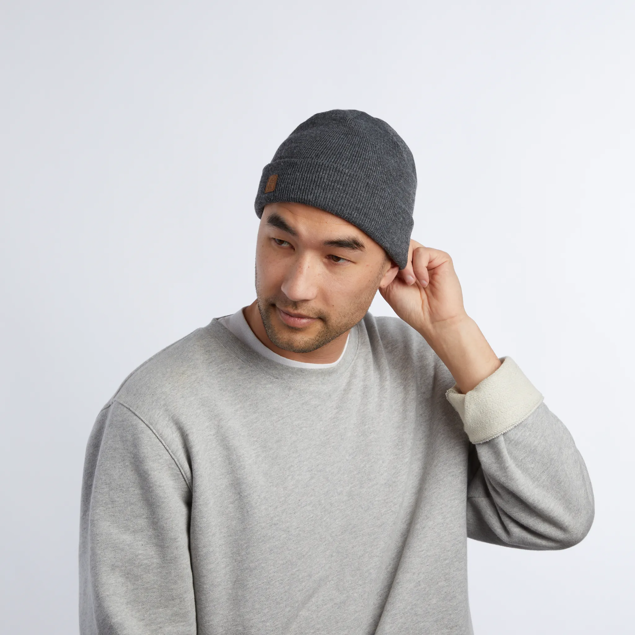 The Harbor Rib Knit Fisherman Beanie