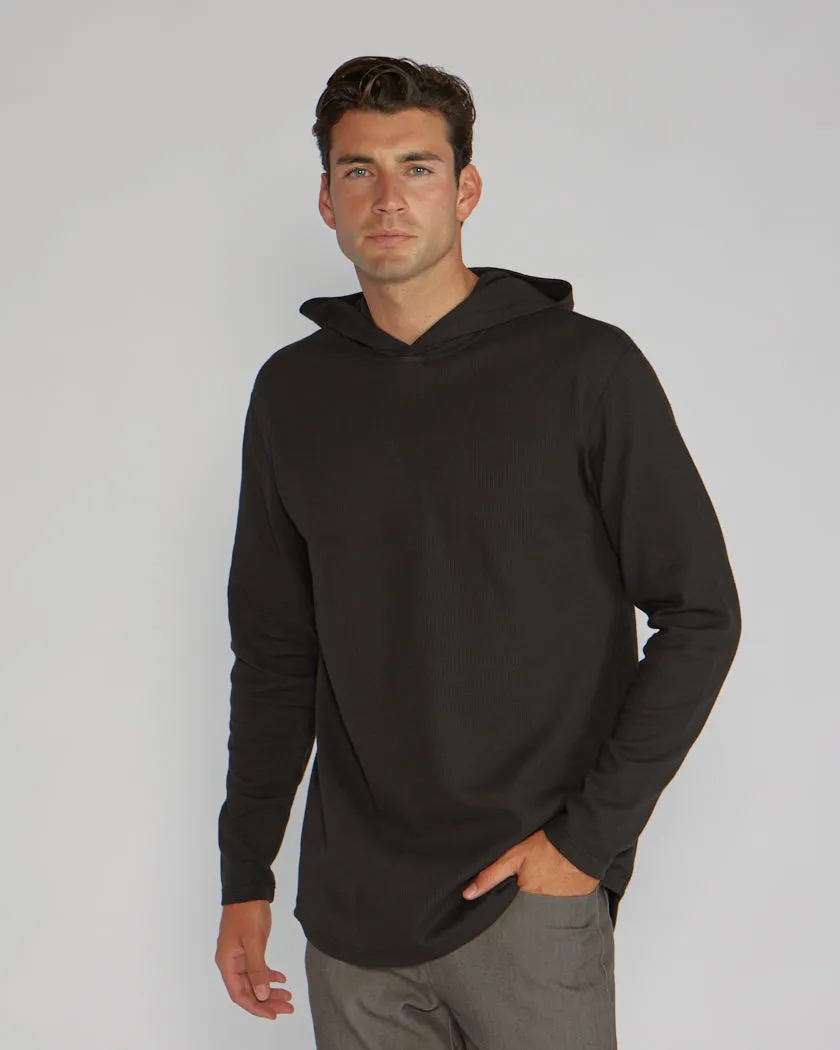 Thermal Hooded Drop-Cut Long Sleeve - Stay Warm Thermal Kit