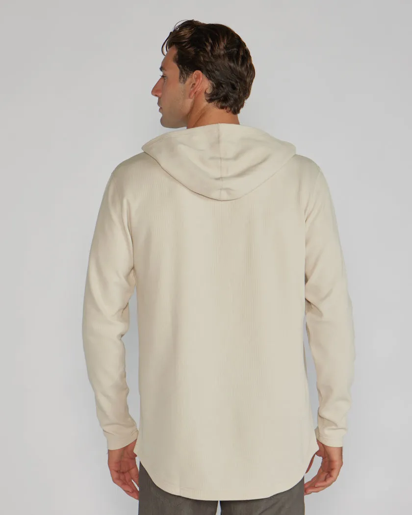 Thermal Hooded Drop-Cut Long Sleeve - Stay Warm Thermal Kit