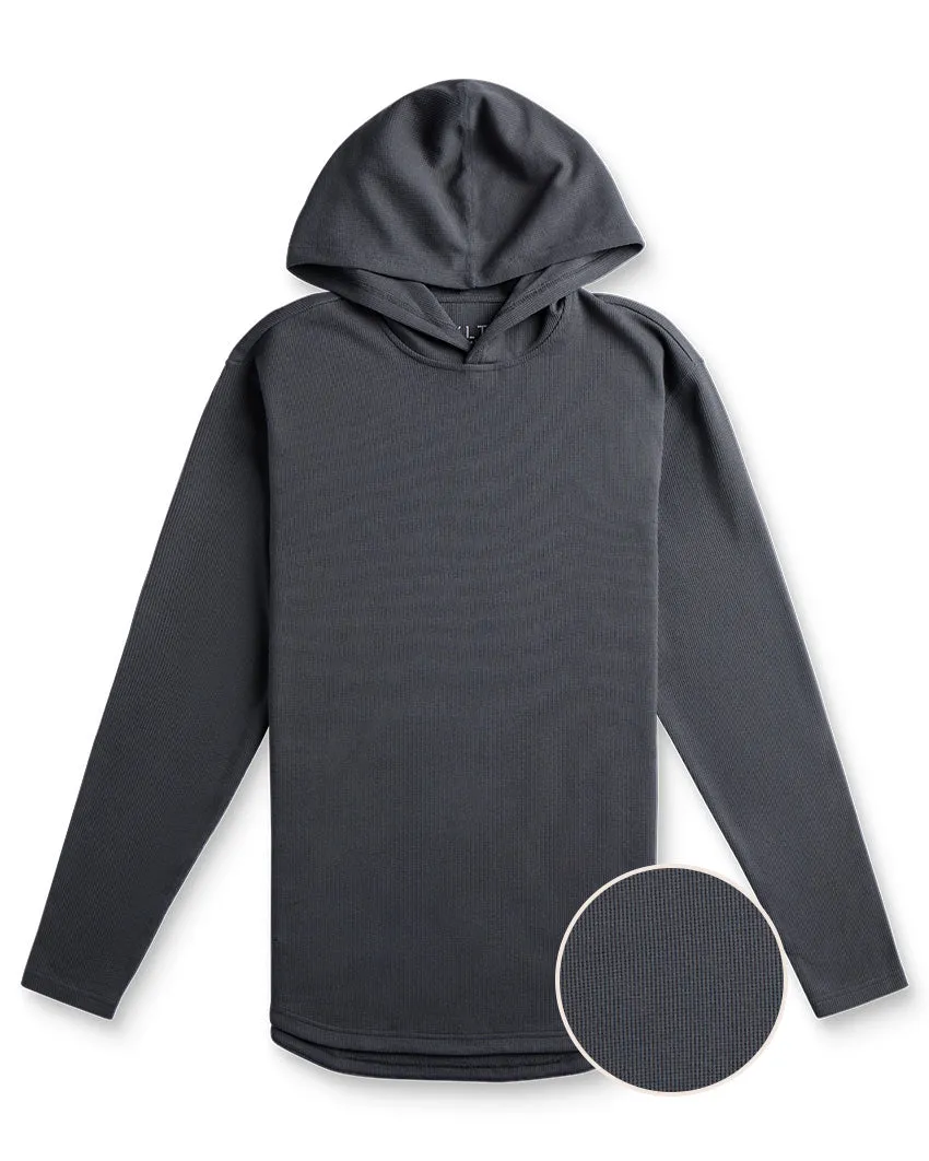 Thermal Hooded Drop-Cut Long Sleeve - Stay Warm Thermal Kit