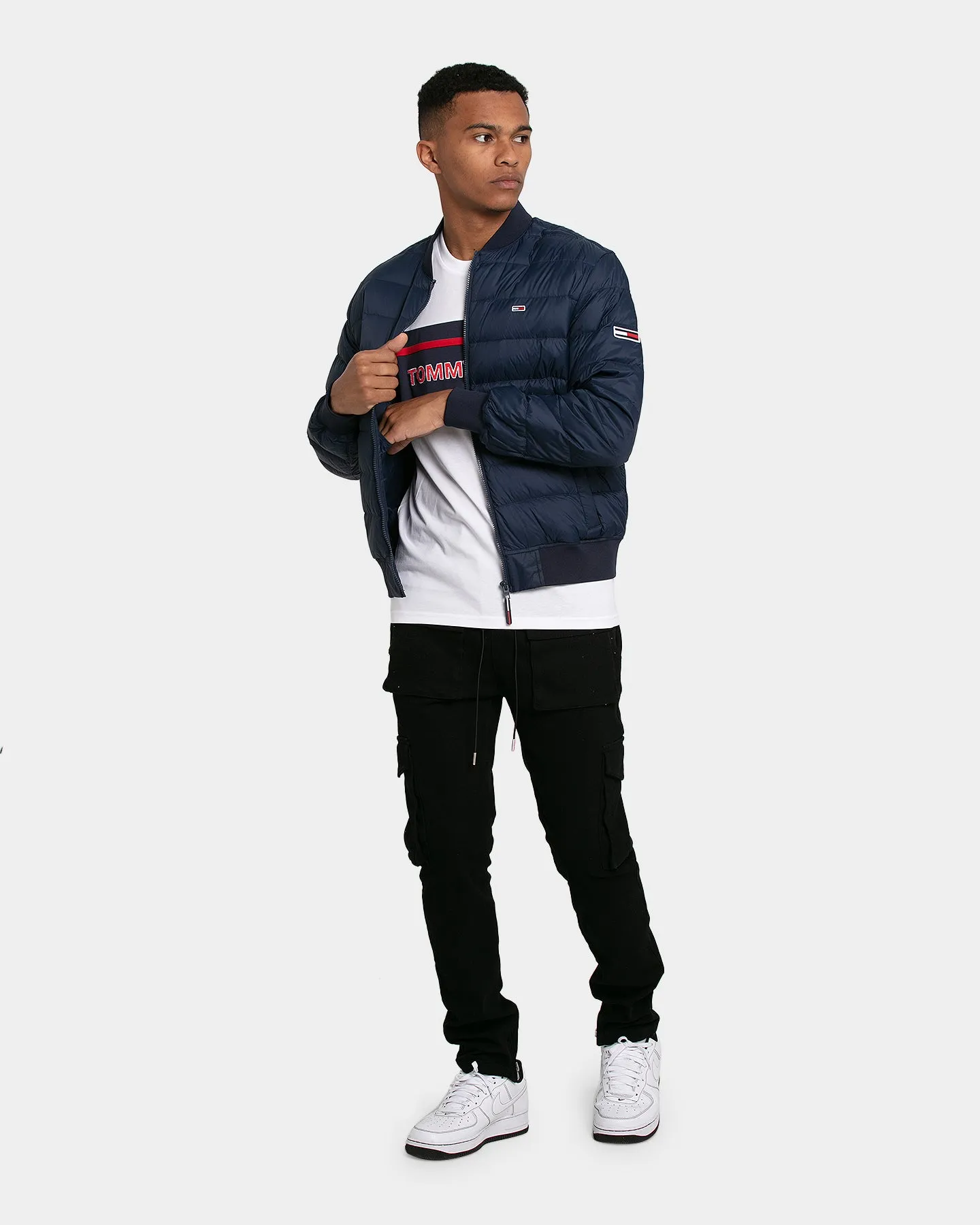 Tommy Jeans Light Down Bomber Jacket Twilight Navy