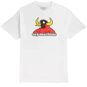 Toy Machine Masked Monster T Shirt White