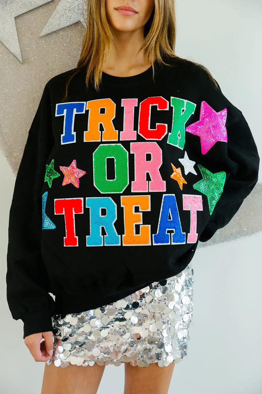 TRICK OR TREAT STAR PULLOVER