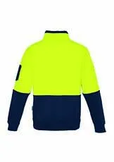 Unisex Hi Vis Half Zip Pullover