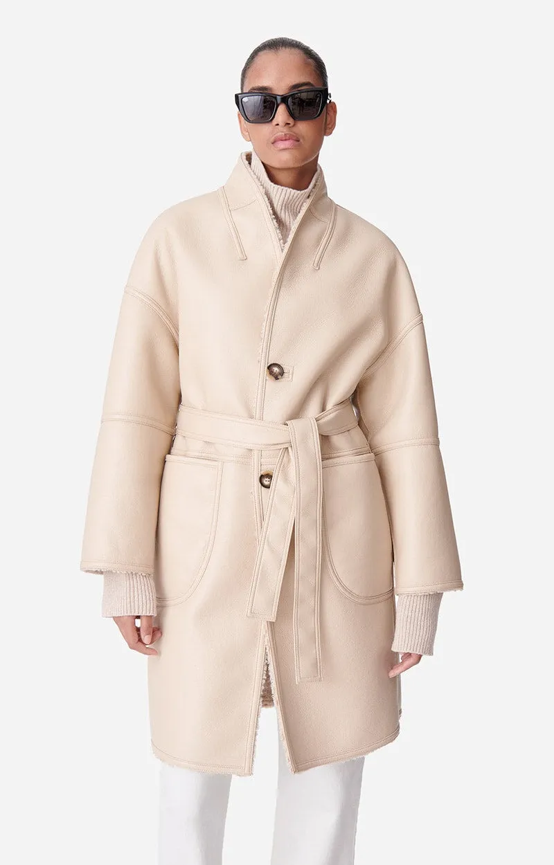 VANESSA BRUNO - Duran Coat - Beige