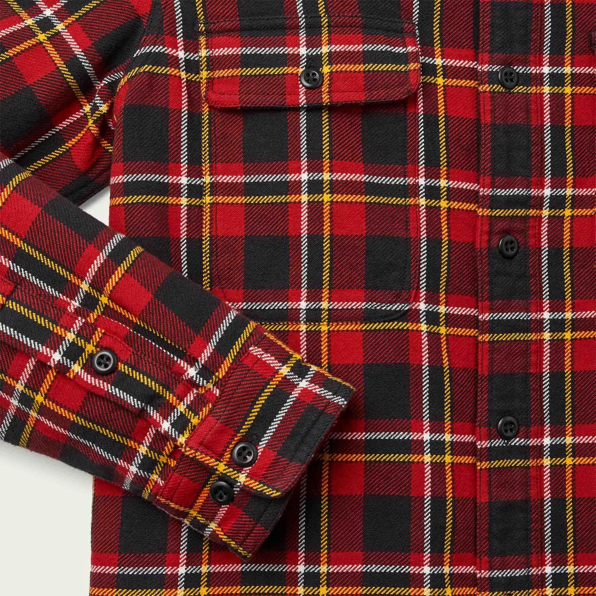 VINTAGE FLANNEL WORK SHIRT