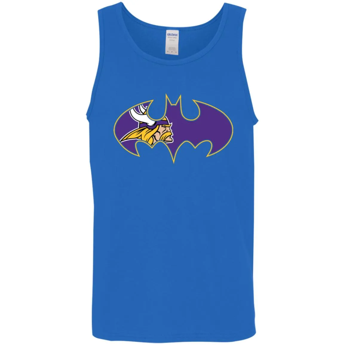 We Are The Minnesota Vikings Batman Nfl Mashup Men Cotton Tank