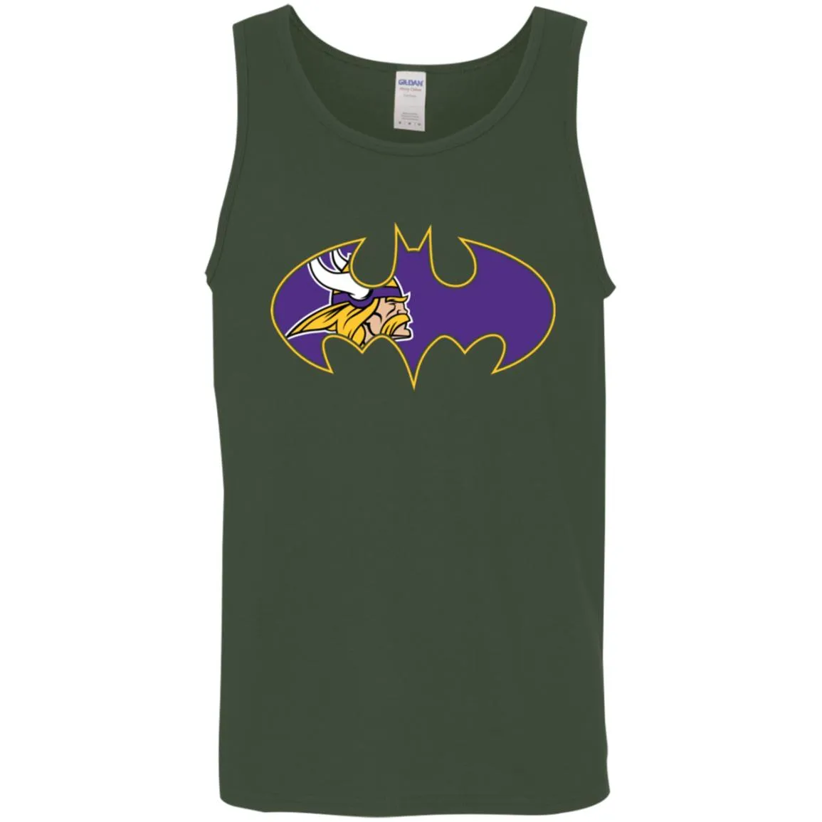 We Are The Minnesota Vikings Batman Nfl Mashup Men Cotton Tank