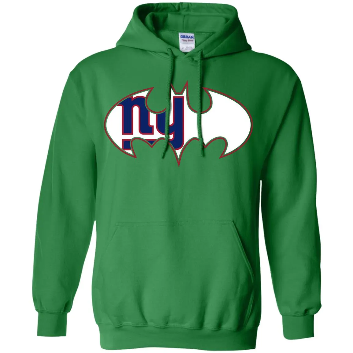 We Are The New York Giants Batman Nfl Mashup Pullover Hoodie Sweatshirt