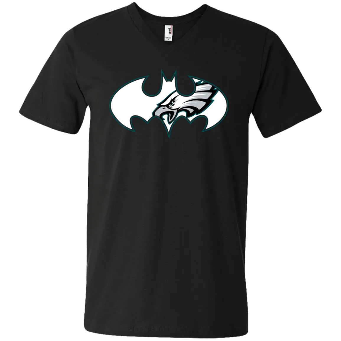 We Are The Philadelphia Eagles Batman Nfl Mashup Men V-Neck T-Shirt