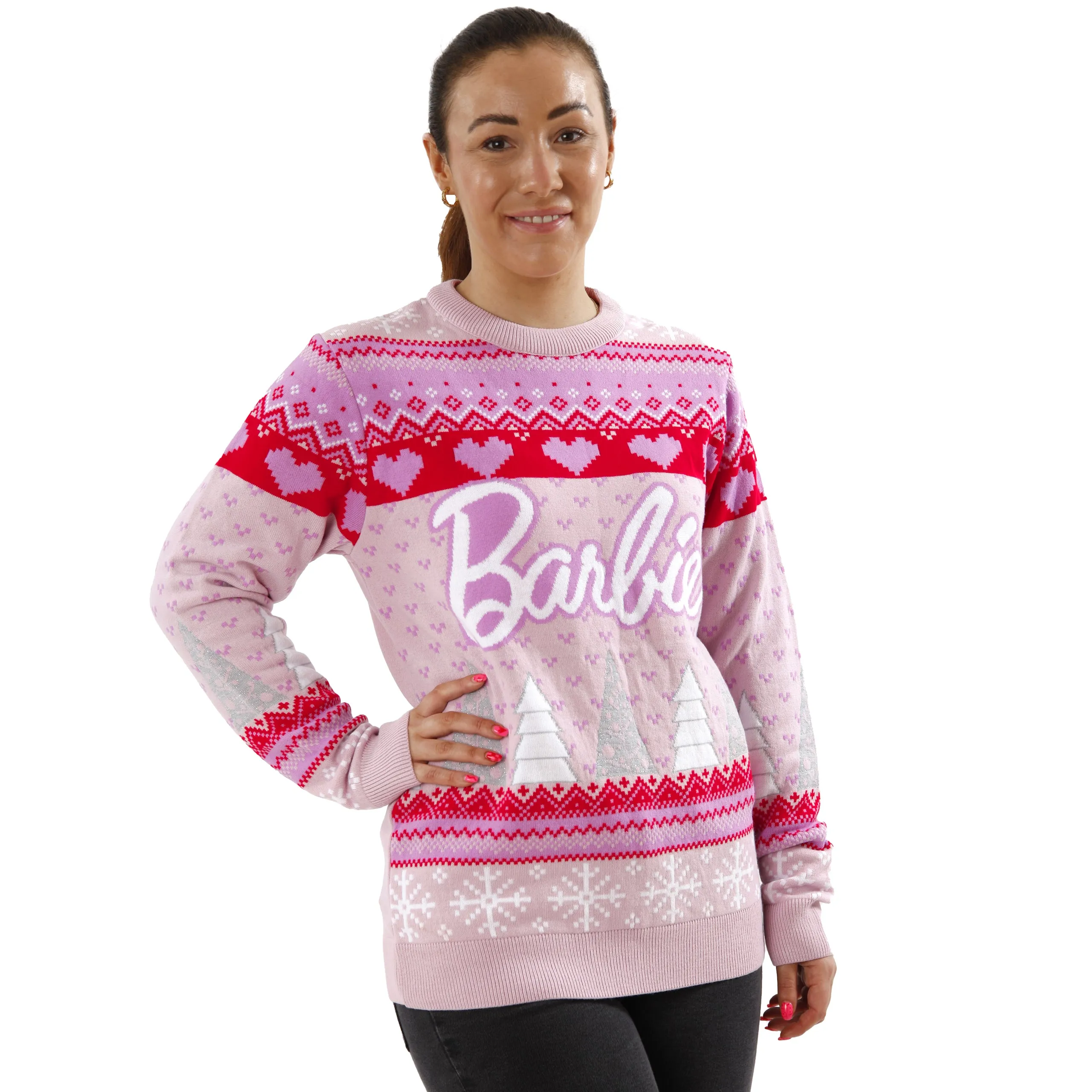 Women's Barbie Christmas Jumper