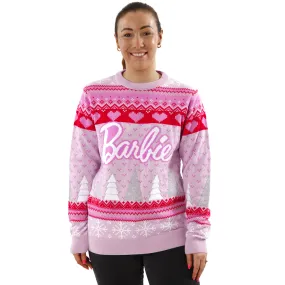 Women's Barbie Christmas Jumper