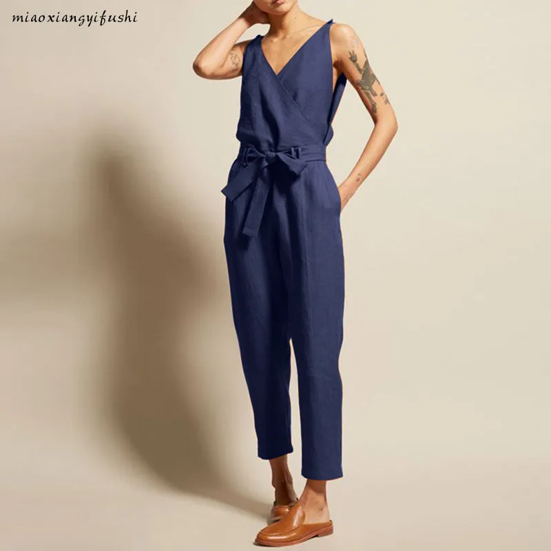 Women's Elegant Office Comfortable New Long Jumpsuit