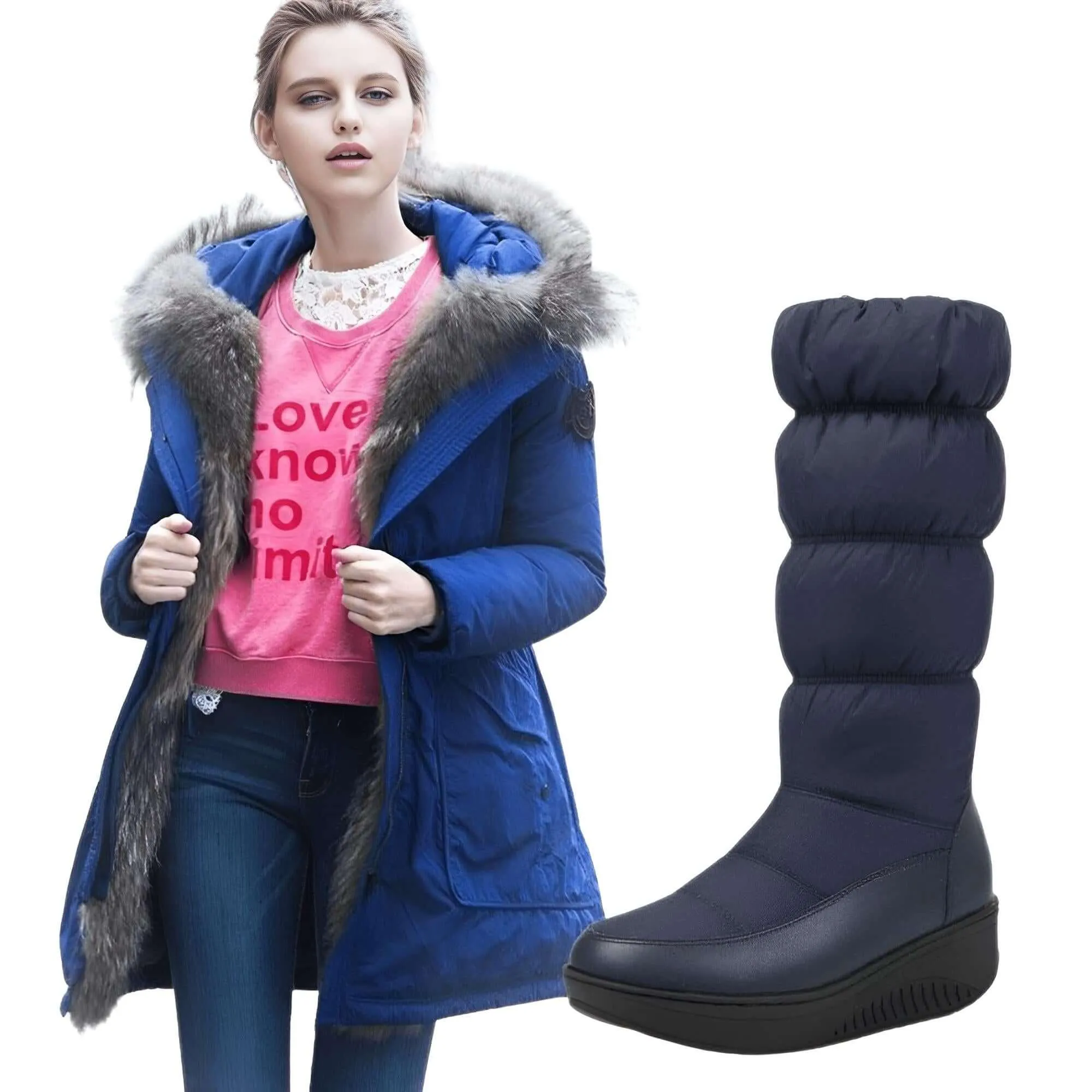 Women's Platform Winter Boots