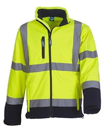 Yoko Hi-Vis Softshell Jacket-HVK09